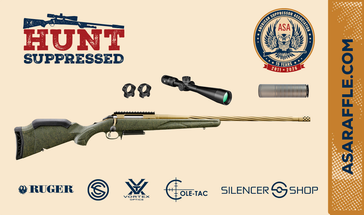 Ruger / SilencerCo Suppressed Rifle Package