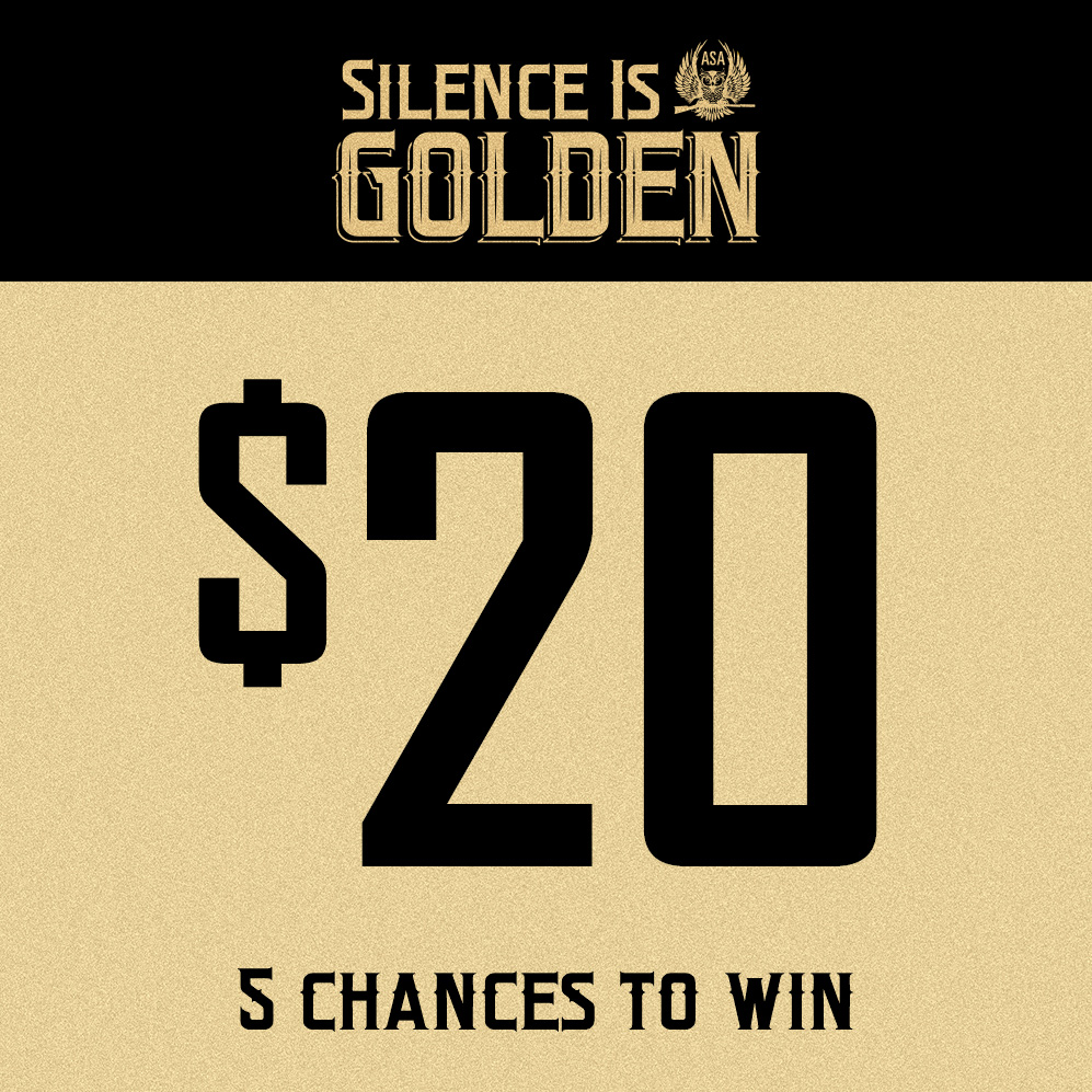 2026 ASA Silence Is Golden Raffle