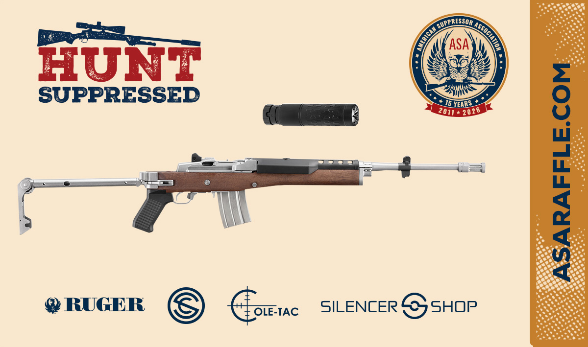 Ruger / SilencerCo Suppressed Rifle Package