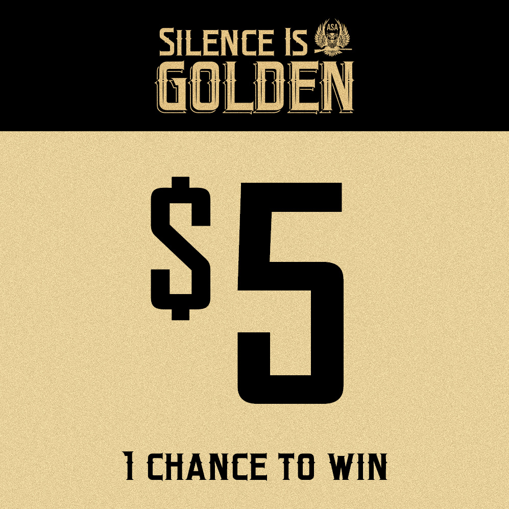 2026 ASA Silence Is Golden Raffle