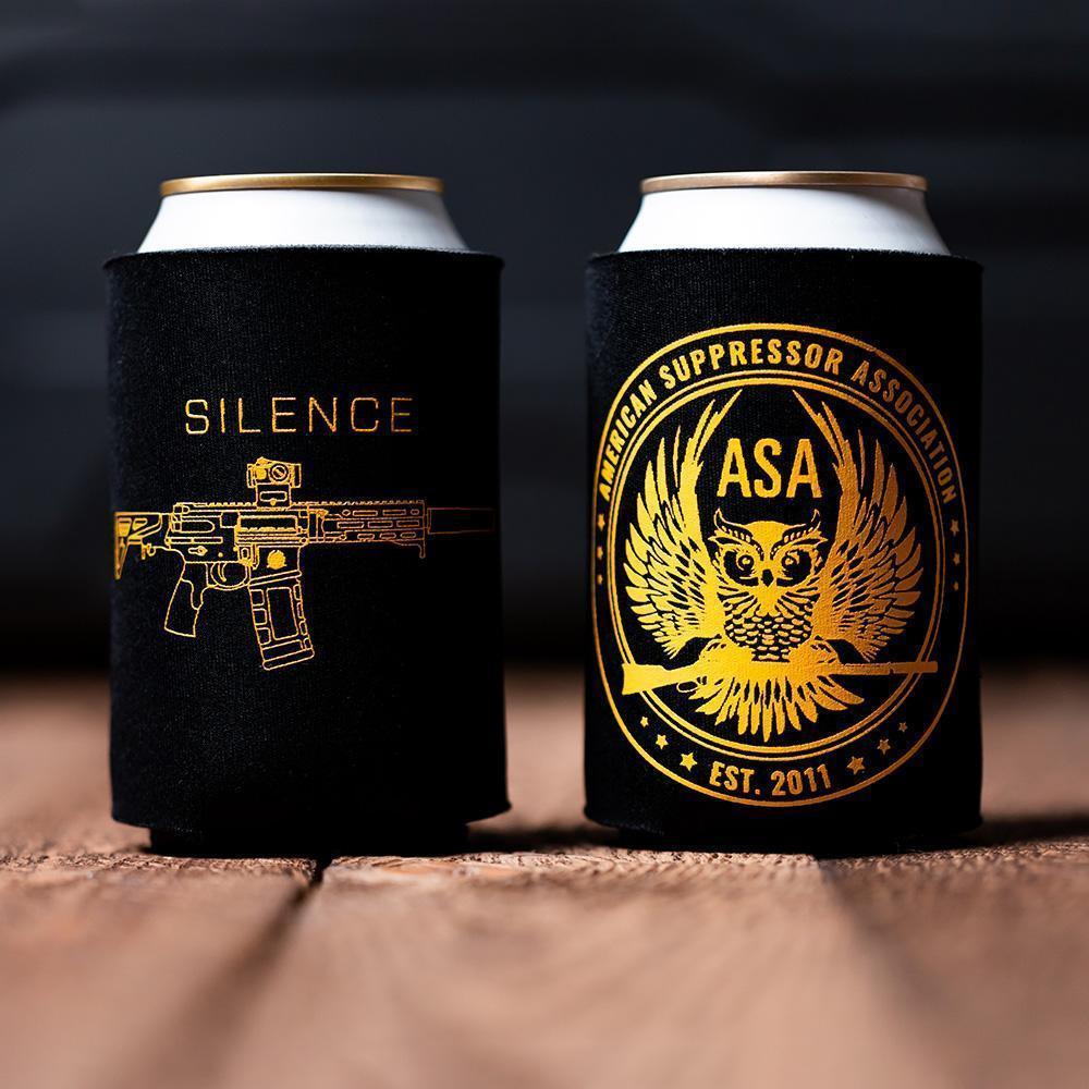 ASA Silence is Golden Koozie ASA Silence is Golden Koozie