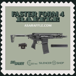 2025 Faster Form 4 Raffle Tickets